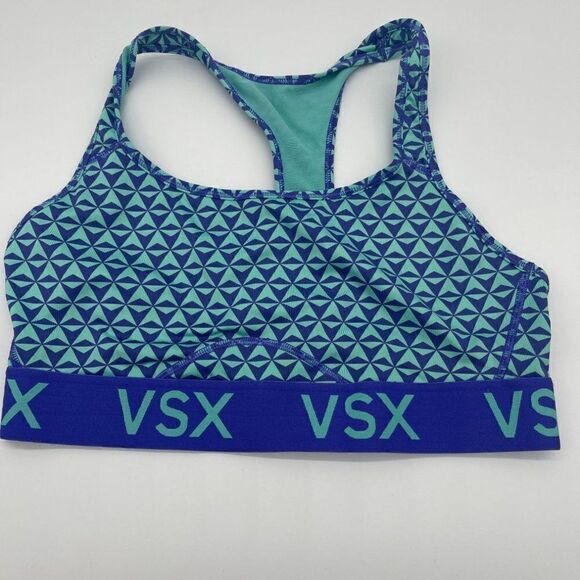 VS X Sports Bra Racerback Sz L Elastic Band Intimates & Sleep Wear - Picture 1 of 5